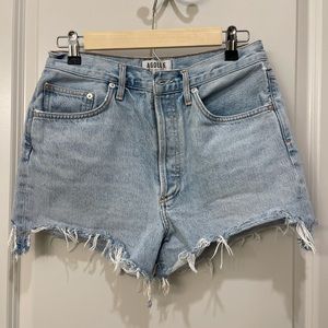 Agolde high rise shorts